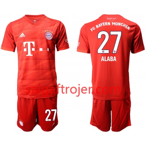 FC Bayern München Fodboldtrøjer ALABA 27 Børn Hjemmebanesæt 2019/20 Kort ærmer FC Bayern München Fodboldtrøjer ALABA 27 Børn Hjemmebanesæt 2019/20 Kort ærmer